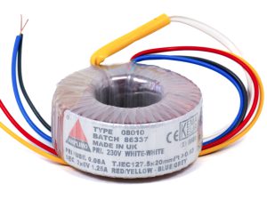 Ringkerntrafo 2x 6V - 15VA - 08010