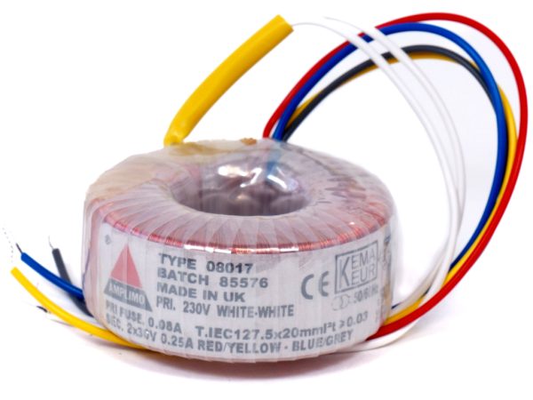 Ringkerntrafo 2x 30V - 15VA - 08017