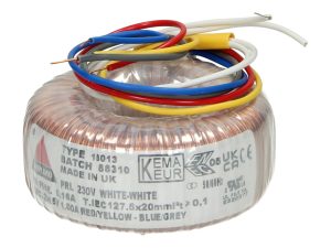 Amplimo 18013 ringkerntrafo 230V naar 2x 15V 30VA