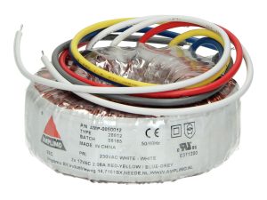 Amplimo 28612 ringkerntrafo 230V naar 2x 12V 50VA