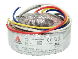 Amplimo 38615 ringkerntrafo 230V naar 2x 22V 80VA