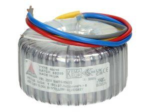 Amplimo 48010 ringkerntrafo 230V naar 2x 6V 120VA