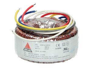 Amplimo 48612 ringkerntrafo 230V naar 2x 12V 120VA