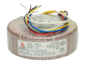Amplimo 58017 ringkerntrafo 230V naar 2x 30V 160VA