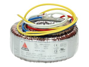 Amplimo 58622t ringkerntrafo 230V naar 2x 42V 160VA
