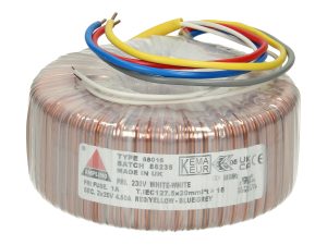 Amplimo 68016 ringkerntrafo 230V naar 2x 25V 225VA