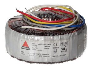 Amplimo 78622T ringkerntrafo 230V naar 2x 42V 300VA