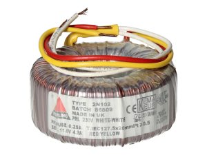 2N102 amplimo halogeentrafo 50VA