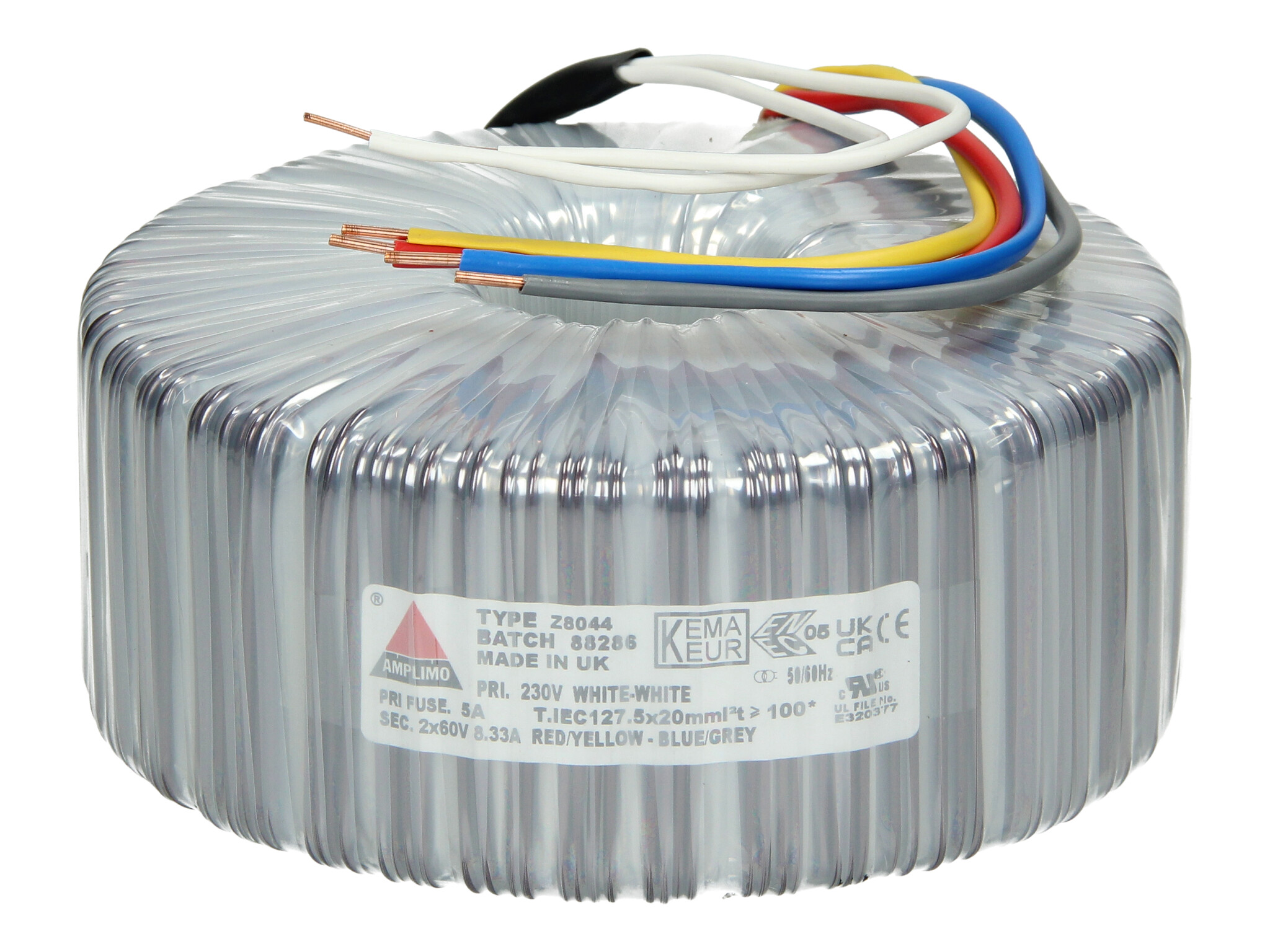 Medische scheidingstrafo 2 x 115V - 260VA - 7N667
