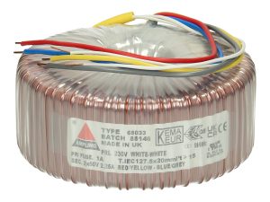 Amplimo 68033 ringkerntrafo 230V naar 2x 50V 225VA