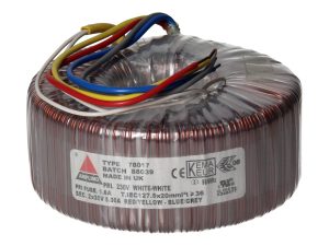 Amplimo 78017 ringkerntrafo 230V naar 2x 30V 300VA