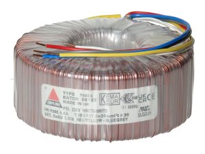 Amplimo 78025 ringkerntrafo 230V naar 2x 45V 300VA