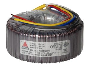 Amplimo 78027 ringkerntrafo 230V naar 2x 20V 300VA