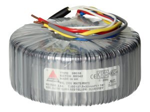 Amplimo 88016 ringkerntrafo 230V naar 2x 25V 500VA