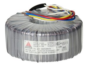 Amplimo 88025 ringkerntrafo 230V naar 2x 45V 500VA
