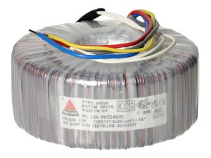 Amplimo 88026 ringkerntrafo 230V naar 2x 40V 500VA