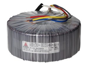 Amplimo Z8070 ringkerntrafo 230V naar 2x 115V 1000VA