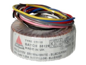 Amplimo 07010 ringkerntrafo 2 x 115V naar 2x 6V 15VA