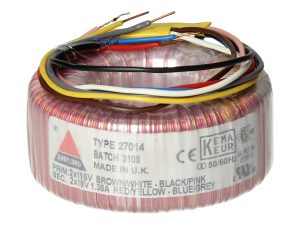Amplimo 27014 ringkerntrafo 2 x 115V naar 2x 18V 50VA