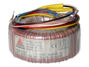 Amplimo 27016 ringkerntrafo 2 x 115V naar 2x 26V 50VA