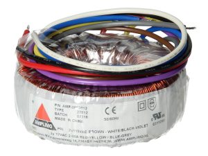Amplimo 27612 ringkerntrafo 2 x 115V naar 2x 12V 50VA