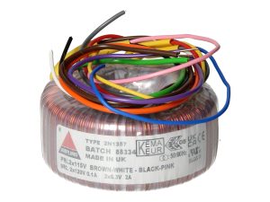 Amplimo voedingstrafo voor buizenversterker 2N1357