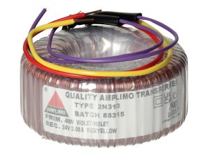 Amplimo 2N310 ringkerntrafo 400V naar 24V 50VA