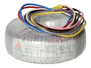 Amplimo 37070 ringkerntrafo 2x 115V naar 2x 115V 80VA