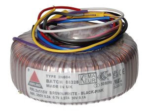 Amplimo voedingstrafo voor buizenversterker 3N604