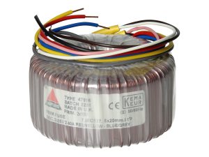 Amplimo 47016 ringkerntrafo 2 x 115V naar 2x 25V 120VA