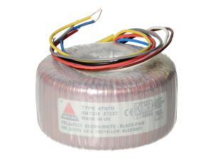 Amplimo 47070 ringkerntrafo 2x 115V naar 2x 115V 120VA