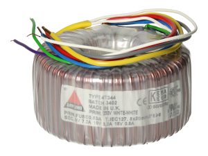 Amplimo 4T344 ringkerntrafo voor microcontroller 120VA