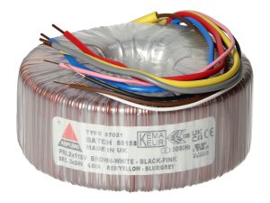 Amplimo 67021 ringkerntrafo 2 x 115V naar 2x 24V 225VA