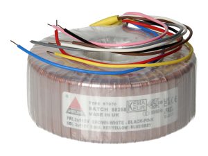 Amplimo 67070 ringkerntrafo 2x 115V naar 2x 115V 160VA