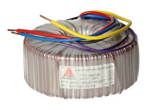 Amplimo 6N410 ringkerntrafo 380V naar 27V + 3V 225VA